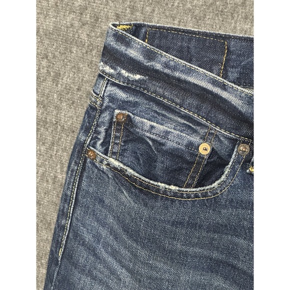 NWT American Eagle Original Boot Blue Jeans,  Extreme Flex, 32x32 Dark Wash - Picture 6 of 16